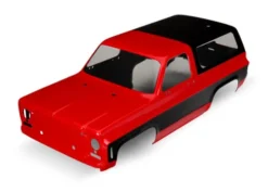 Traxxas Body, Chevrolet Blazer (1979) (red) (requires grille, side mirrors, door handles, windshield wipers, decals) – TRX8130A