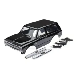 Traxxas Body Chevrolet Blazer 1969 complete black painted – TRX9131-BLK
