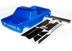 Traxxas Body, Chevrolet C10 (blue) (includes wing & decals) (requires TRX9415 series body accessories to complete body) – TRX9411X