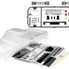 Traxxas Body, Chevrolet K10 Truck (1979) (clear, requires painting)/ decals/ window masks (includes grille, side mirrors, door handles, windshield wipers, clipless mounting, hardware) (requires TRX9288 inner fenders)