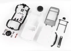 Traxxas Body, Ford Bronco (2021), complete (white, requires painting) (includes grille, side mirrors, door handles, fender flares, windshield wipers, spare tire mount, & clipless mounting) – TRX9711