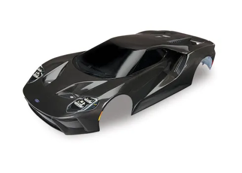 Traxxas Body Ford GT black painted decals applied – TRX8311X