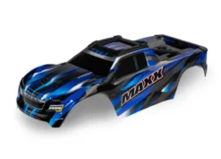 Traxxas Body, Maxx, blue (painted, decals applied) (fits Maxx with extended chassis (352mm wheelbase)) – TRX8918A