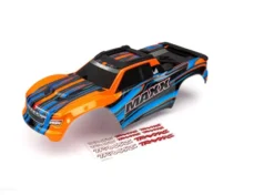 Traxxas Body, Maxx, orange (painted)/ decal sheet – TRX8911T