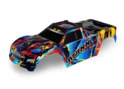 Traxxas Body, Maxx, Rock n Roll (painted, decals applied) (fits Maxx with extended chassis (352mm wheelbase)) – TRX8931