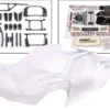 Traxxas Body, Maxx Slash (clear, requires painting)/ window masks/ decal sheet (includes body support, body plastics, latches, & hardware for clipless mounting) (heavy duty) – TRX10211R