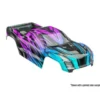 Traxxas Body, Mini Maxx, ProGraphix (graphics are printed, requires paint & final color application)/ decals (includes front & rear body latches, hardware) (for clipless mounting) – TRX10711X