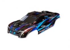 TRAXXAS Body, Mini XRT®, blue (painted, decals applied) – 10715-BLUE