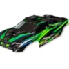 TRAXXAS Body, Mini XRT®, green (painted, decals applied) – 10712-GRN