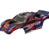 Traxxas Body Rustler (also fits Rustler® VXL), red (painted, decals applied) (assembled with front & rear body mounts for clipless mounting) – TRX3721-RED