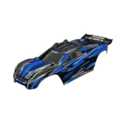 Traxxas Body, Rustler 4×4 VXL, Blue (painted Decals Applied)(Assembled With Front & Rear Body mounts And rear body support for clipless mounting) – TRX6785-BLUE