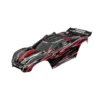 Traxxas Body, Rustler 4×4 VXL, Red (painted Decals Applied)(Assembled With Front & Rear Body mounts And rear body support for clipless mounting) – TRX6785-RED