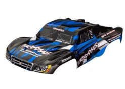 Traxxas Body, Slash 2WD (also fits Slash VXL & Slash 4X4), blue (painted, decals applied) – TRX5851X