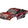 Traxxas Body, Slash 4X4 (also fits Slash VXL & Slash 2WD) Red (painted, decals applied) (clipless mounting) – TRX6910-RED