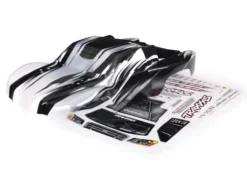 Traxxas Body, Slash 4X4, ProGraphix (also fits Slash VXL & Slash 2WD) (graphics are printed, requires paint & final color application)/ decal sheet – TRX5855X