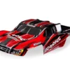 Traxxas Body 1/16 Slash 4X4, red (painted, decals applied) – TRX7027-RED