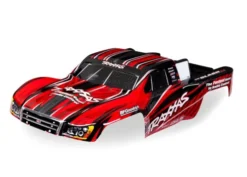 Traxxas Body 1/16 Slash 4X4, red (painted, decals applied) – TRX7027-RED
