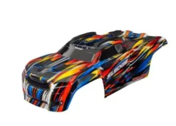 Traxxas Body, Sledge, blue (painted, decals applied) (assembled with front & rear body mounts and rear body support for clipless mounting) – TRX9511-BLUE