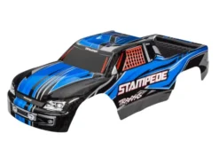 Traxxas Body, Stampede (also fits Stampede VXL), blue (painted, decals applied) – TRX3651X