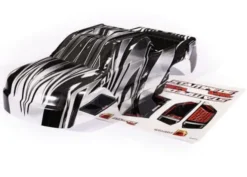 Traxxas Body, Stampede 4X4, ProGraphix (graphics are printed, requires paint & final color application)/ decal sheet – TRX6729L