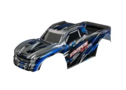 Traxxas Body Stampede 4X4 VXL Blue (painted with decals applied andclipless mounting) – TRX9014-BLUE
