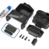 Traxxas Box, receiver (sealed) (servo mount)/ foam (2)/ access plug/ 3x10mm BCS/ 2.5x8mm CS (2)/ GS 3x4mm/ silicone grease – TRX6424X