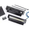 Traxxas Bumper, front (body) (with LED lights)/ bumper mount (fits 9511 body) – TRX9692