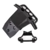 Traxxas Bumper, front/ bumper support (fits 4WD Rustler) (for LED light kit installation) – TRX6736X