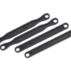 Traxxas Camber link set (plastic/ non-adjustable) (front &rear) (black) – TRX6748-BLK
