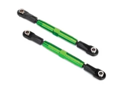 Traxxas Camber links, rear (TUBES green-anodized, 7075-T6 aluminum, stronger than titanium) (73mm) (2)/ rod ends, rear (4)/ rod ends, front (4)/ aluminum wrench (1) – TRX3644G