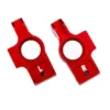 Traxxas Carriers stub axle (6061-T6 aluminum red-anodized) left and right / 3x12mm BCS / 2.5x6mm BCS (with threadlock) (2x) – TRX8352X-RED
