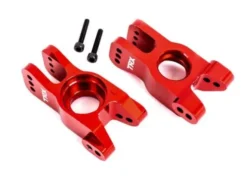 Traxxas CARRIERS, STUB AXLE, 6061-T6 ALUMINUM (RED-ANODIZED) (LEFT AND RIGHT) – TRX9552R