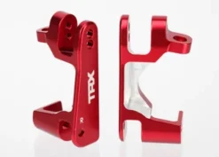Traxxas Caster blocks c-hubs – aluminium red-anodized left & right – TRX6832R