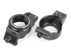 Traxxas Caster blocks (c-hubs), 6061-T6 aluminum (gray-anodized), left & right – TRX7832-GRAY