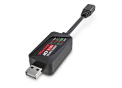 Traxxas Charger, iD Balance, USB (2-cell 7.4 volt LiPo with iD connector only) – TRX9767