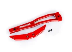 Traxxas Chassis brace, front, 6061-T6 aluminum (red-anodized/ 2.5x6mm CCS (with threadlock) (2) – TRX10221-RED