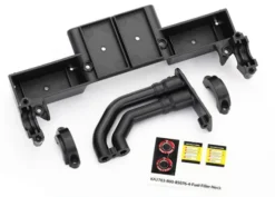 Traxxas Chassis tray/ driveshaft clamps/ fuel filler (black) – TRX8420