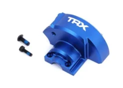 Traxxas Cover, gear (blue-anodized 6061-T6 aluminum) – TRX10287-BLUE