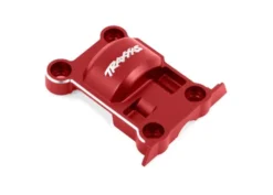 Traxxas Cover, gear (red-anodized 6061-T6 aluminum) – TRX7787-RED