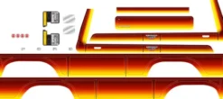Traxxas Decal sheet, Bronco, sunset – TRX8078