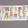 Traxxas Decal sheet, racing sponsors – TRX2514