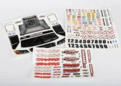 Traxxas Decal sheet, Slash 4X4 – TRX6813