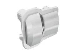 Traxxas Differential cover, front or rear (statin chrome) (2) – TRX9738-SATIN