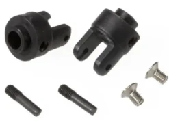 Traxxas Differential output yokes, black (2)/ 3x5mm countersunk screws (2)/ screw pin (2) – TRX4628R