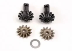 Traxxas Diff gear set: 13-T output gear shafts 2 13-T spider gears 2 spider shaft 1 6x10x0.5mm PTFE-coated washer 1 – TRX4982