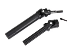 Traxxas Driveshaft assembly, front or rear, Maxx Duty (1) (left or right) (fully assembled, ready to install)/ screw pin (1) (for use with TRX8995 WideMaxx suspension kit) – TRX8996
