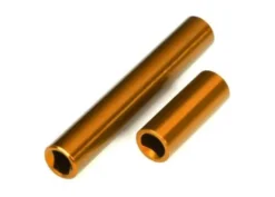 Traxxas Driveshafts, center, female, 6061-T6 aluminum (orange-anodized) (front & rear) (for use with #9751 metal center driveshafts) (fits 1/18 TRX-4M vehicles with 161mm wheelbase) – TRX9852-ORNG
