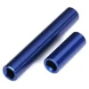 Traxxas Driveshafts, center, female, 6061-T6 aluminum (blue-anodized) (front & rear) (for use with #9751 metal center driveshafts) (fits 1/18 TRX-4M vehicles with 161mm wheelbase) – TRX9852-BLUE