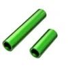 Traxxas Driveshafts, center, female, 6061-T6 aluminum (green-anodized) (front & rear) (for use with 9751A or 9751X metal center driveshafts) – TRX9752-GRN