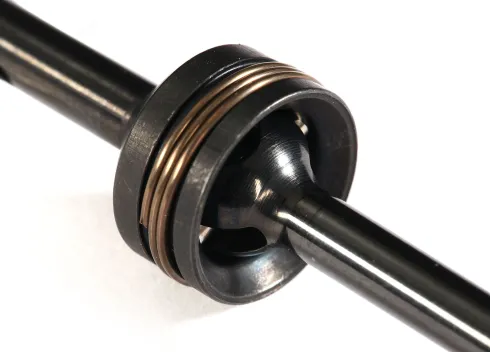 Traxxas Driveshafts, front, steel-spline constant-velocity (complete assembly) (2) – TRX9051X